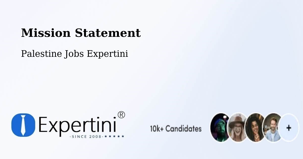 Corporate Mission – Al Khalīl - Palestine Jobs Expertini