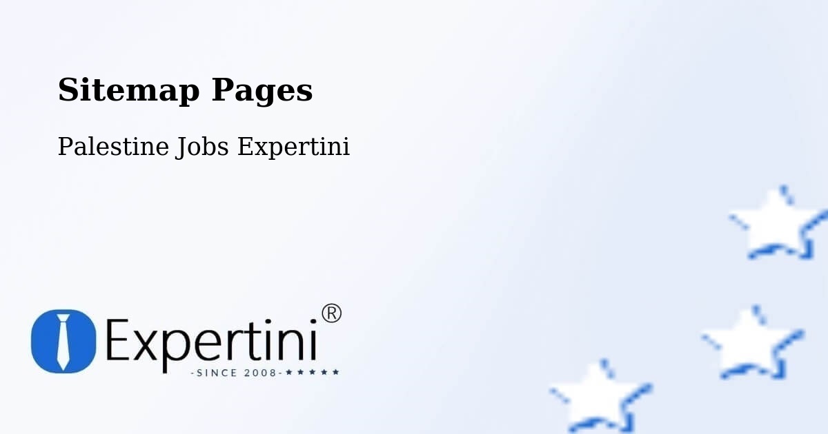 Sitemap Pages - Al Khalīl - Palestine Jobs Expertini