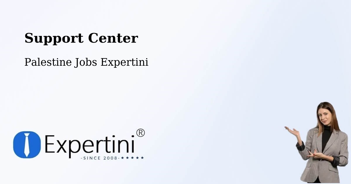 Support Services – Al Khalīl - Palestine Jobs Expertini