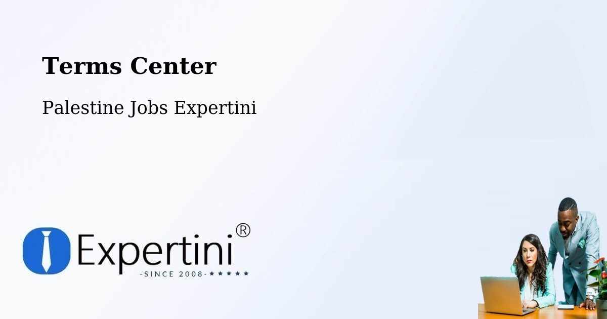 Terms of Service – Al Khalīl - Palestine Jobs Expertini